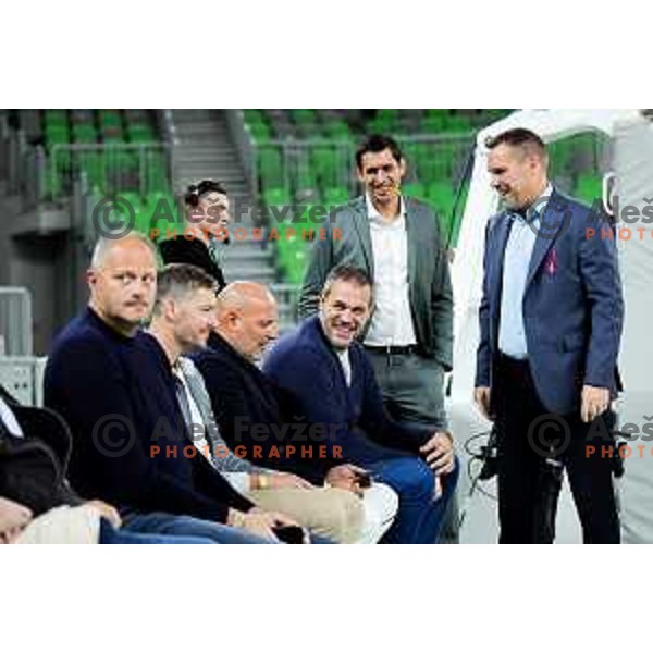 Zarko Cabarkapa prior to ABA League 2025/2026 basketball match between Cedevita Olimpija (SLO) and Mega Superbet (SRB) in SRC Stozice, Ljubljana, Slovenia on October 5, 2025. Photo: Filip Barbalic