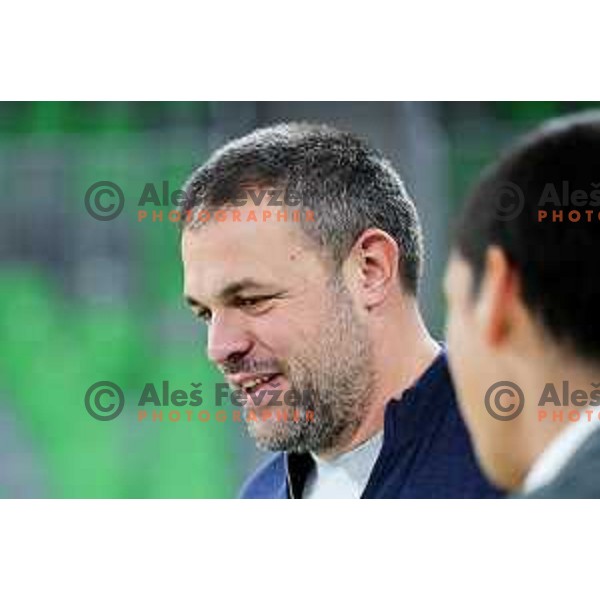 Zarko Cabarkapa prior to ABA League 2025/2026 basketball match between Cedevita Olimpija (SLO) and Mega Superbet (SRB) in SRC Stozice, Ljubljana, Slovenia on October 5, 2025. Photo: Filip Barbalic