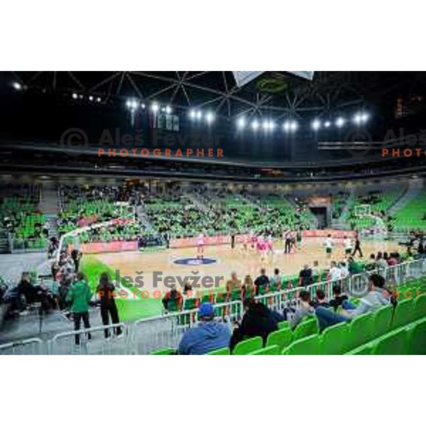 Arena Stozice during ABA League 2025/2026 basketball match between Cedevita Olimpija (SLO) and Mega Superbet (SRB) in SRC Stozice, Ljubljana, Slovenia on October 5, 2025. Photo: Filip Barbalic
