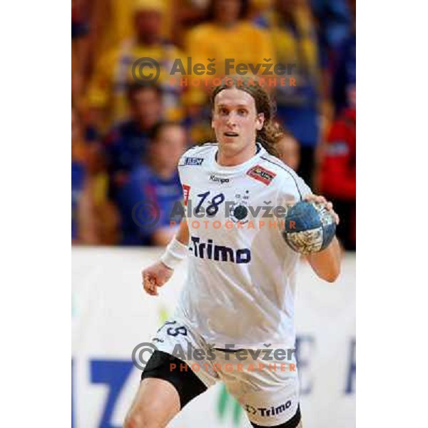 Miklavcic at handball match Cimos Koper- Trimo Trebnje in the final of slovenian Supercup, played in Bonifika, Koper 6.9.2008. Cimos Koper won 37:26 