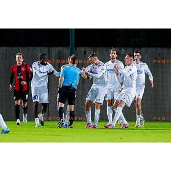 Josip Ilicic in action during Prva liga Telemach 2025/2026 football match between Primorje and Koper in Ajdovscina, Slovenia on October 5, 2025