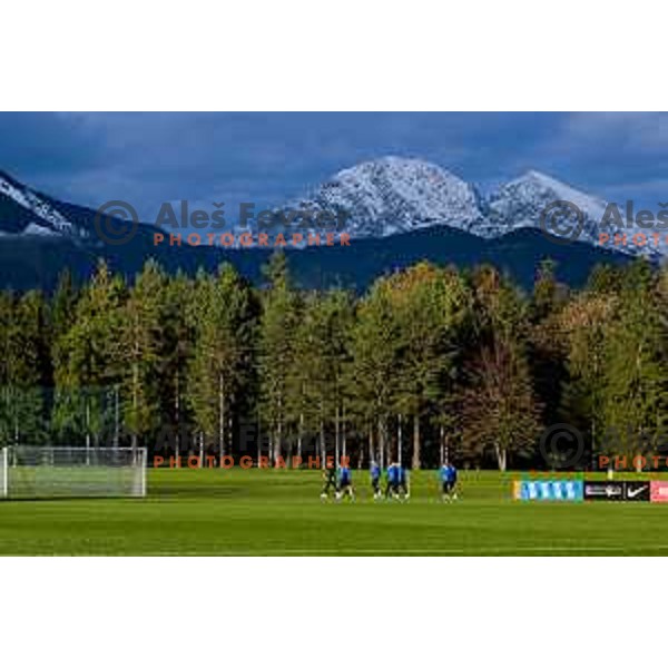 Slovenia Football team practice, Brdo pri Kranju, Slovenia on October 6, 2025