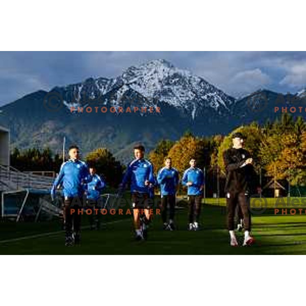Slovenia Football team practice, Brdo pri Kranju, Slovenia on October 6, 2025