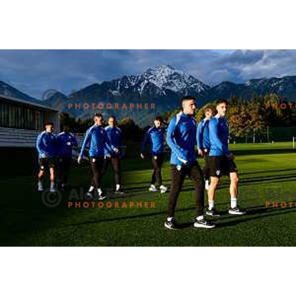 Slovenia Football team practice, Brdo pri Kranju, Slovenia on October 6, 2025
