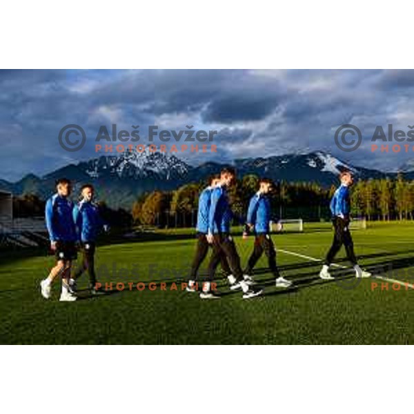 Slovenia Football team practice, Brdo pri Kranju, Slovenia on October 6, 2025
