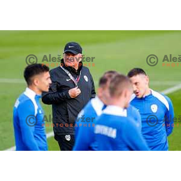 Slovenia Football team practice, Brdo pri Kranju, Slovenia on October 6, 2025