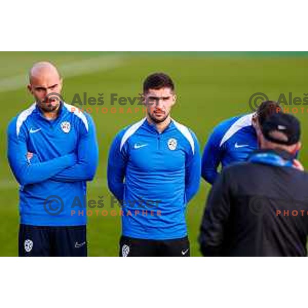 Slovenia Football team practice, Brdo pri Kranju, Slovenia on October 6, 2025