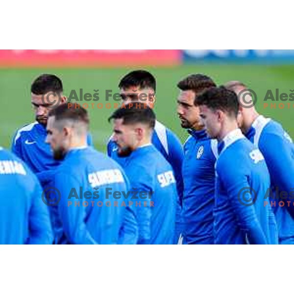 Slovenia Football team practice, Brdo pri Kranju, Slovenia on October 6, 2025