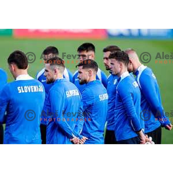 Slovenia Football team practice, Brdo pri Kranju, Slovenia on October 6, 2025