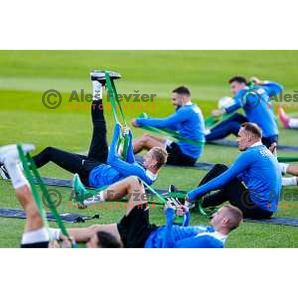 Slovenia Football team practice, Brdo pri Kranju, Slovenia on October 6, 2025