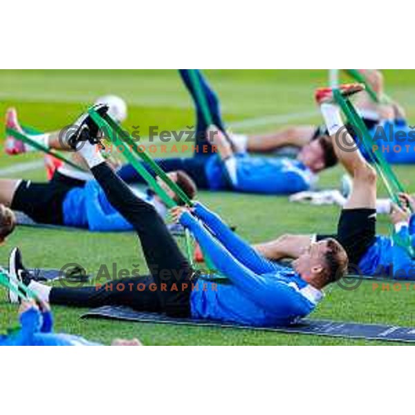 Slovenia Football team practice, Brdo pri Kranju, Slovenia on October 6, 2025