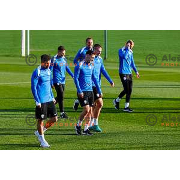 Slovenia Football team practice, Brdo pri Kranju, Slovenia on October 6, 2025