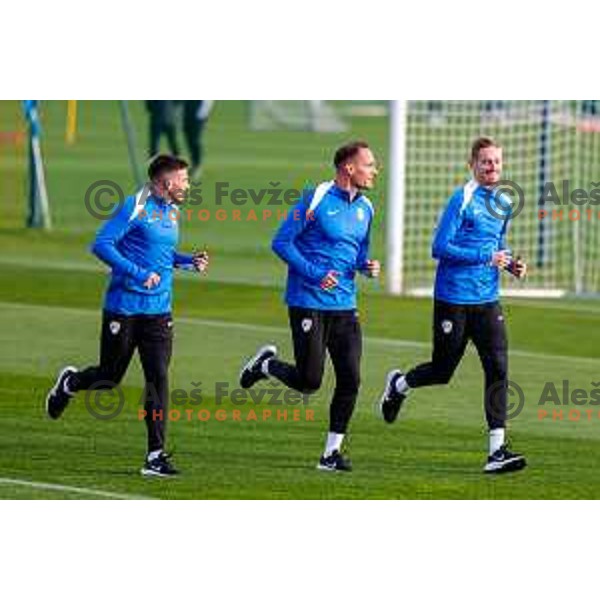 Slovenia Football team practice, Brdo pri Kranju, Slovenia on October 6, 2025