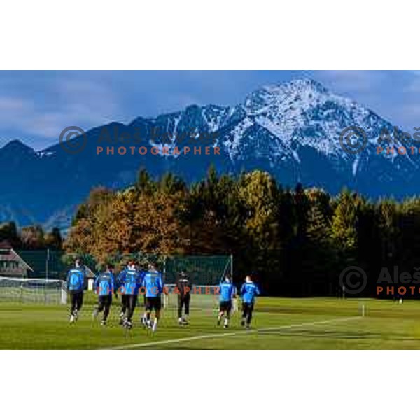 Slovenia Football team practice, Brdo pri Kranju, Slovenia on October 6, 2025