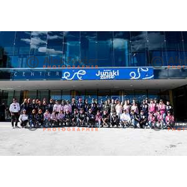 during Slovenia Ski Federation annual event “Junaki Zime” - Slovenia Winter teams official presentation before start of 20235/2026 Olympic season in Brdo Congress Centre, Brdo pri Kranju, Slovenia on October 7, 2025