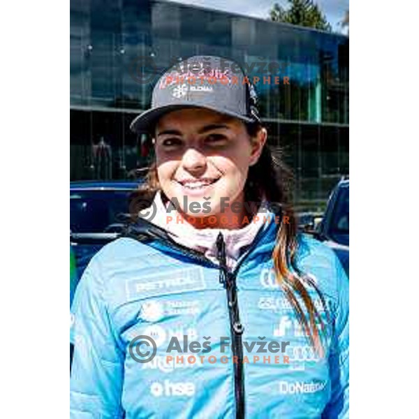 during Slovenia Ski Federation annual event “Junaki Zime” - Slovenia Winter teams official presentation before start of 20235/2026 Olympic season in Brdo Congress Centre, Brdo pri Kranju, Slovenia on October 7, 2025