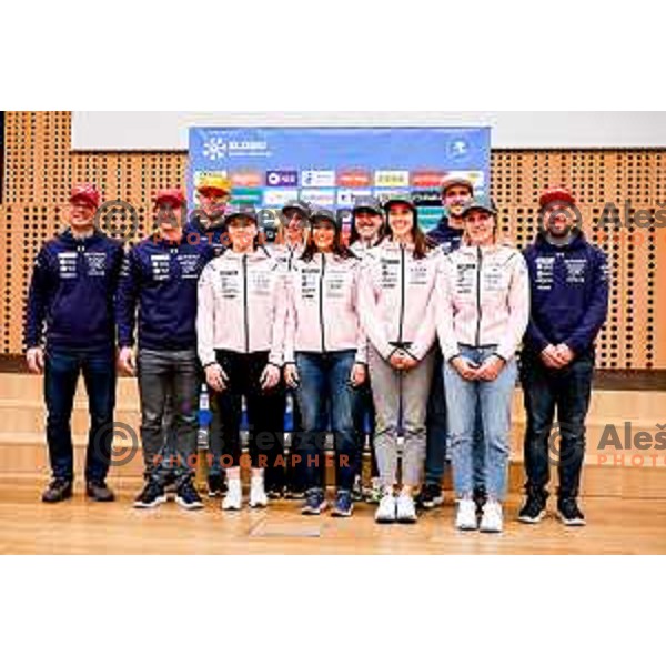 “Junaki Zime” - Slovenia Winter teams official presentation before start of 20235/2026 Olympic season in Brdobv Congress Centre, Brdo pri Kranju, Slovenia on October 7, 2025