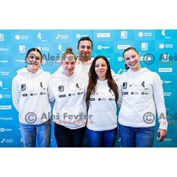 Slovenia Gymnastic team press conference before departure to World Championship, Ljubljana, Slovenia on October 8, 2025