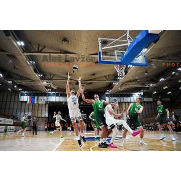 Hala Tivoli during OTP Bank League 2025/2026 basketball match between Ilirija and Krka in Hala Tivoli, Ljubljana, Slovenia on October 9, 2025. Photo: Filip Barbalic