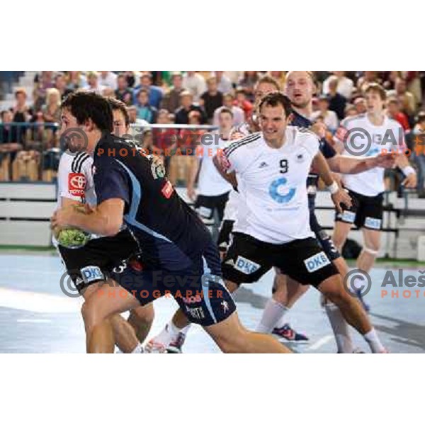 David Spiler at handball match Slovenia- Germany in Qualification for Euro 2010, played in Arena Zlatorog, Celje, Slovenia 2.11.2008. Germany won 27:26 