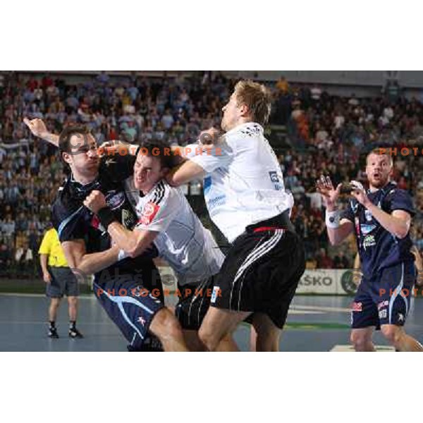 Natek at handball match Slovenia- Germany in Qualification for Euro 2010, played in Arena Zlatorog, Celje, Slovenia 2.11.2008. Germany won 27:26 