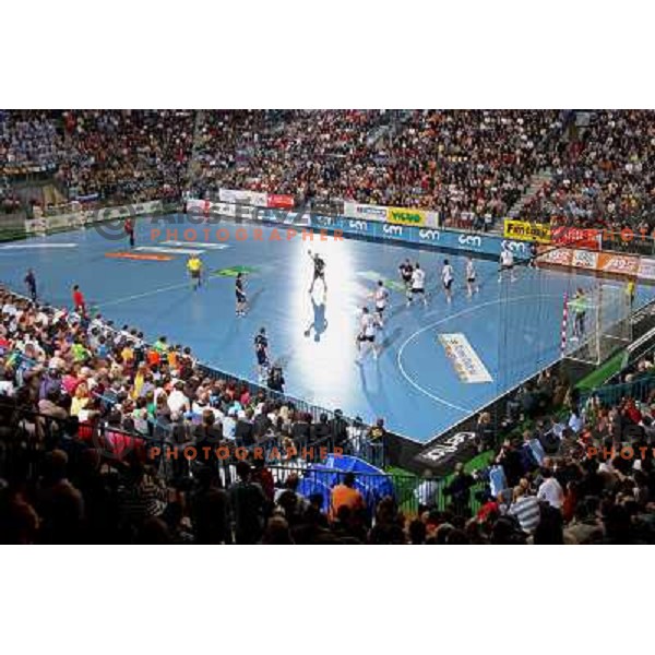Pajovic at handball match Slovenia- Germany in Qualification for Euro 2010, played in Arena Zlatorog, Celje, Slovenia 2.11.2008. Germany won 27:26 