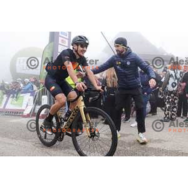Luka Kovacic, third placed at Pogi Challenge at Krvavec Ski resort, Slovenia on October 12, 2025