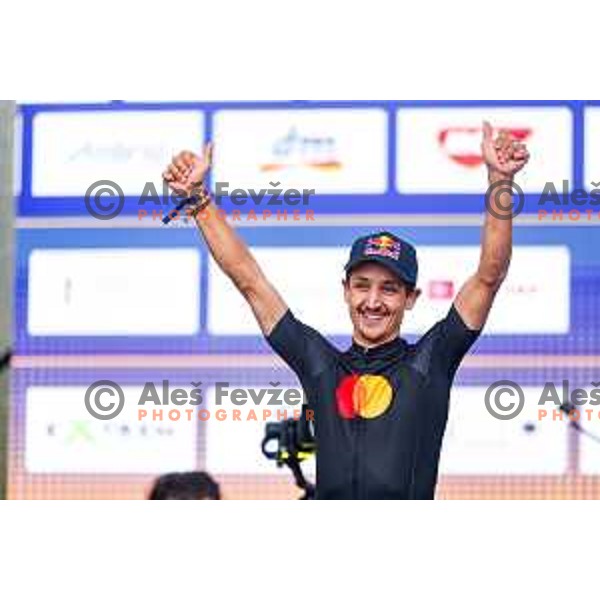 Luka Kovacic, third placed at Pogi Challenge at Krvavec Ski resort, Slovenia on October 12, 2025