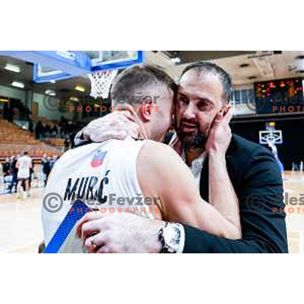 of Ilirija in action during AdmiralBet ABA League 2025/2026 basketball match between Ilirija and Zadar in Tivoli Hall, Ljubljana, Slovenia on October 12, 2025