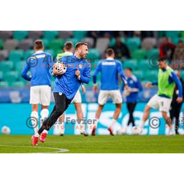 Sandi Lovric during FIFA World Cup 2026 European Qualifiers match between Slovenia and Switzerland in SRC Stozice, Ljubljana, Slovenia on October 13, 2025