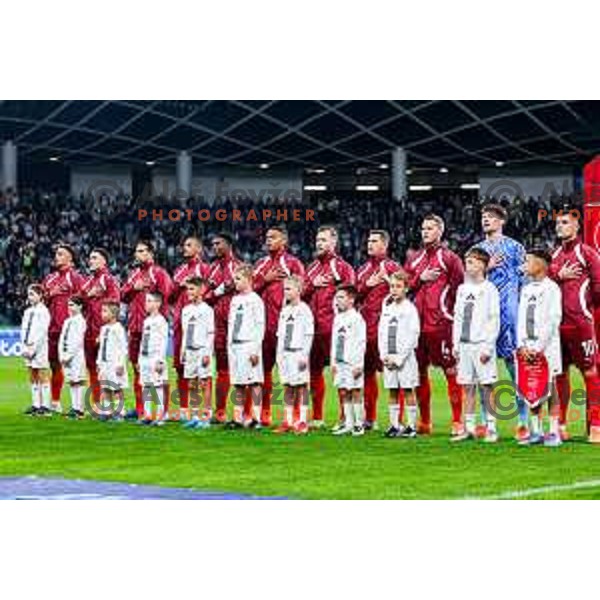 during FIFA World Cup 2026 European Qualifiers match between Slovenia and Switzerland in SRC Stozice, Ljubljana, Slovenia on October 13, 2025