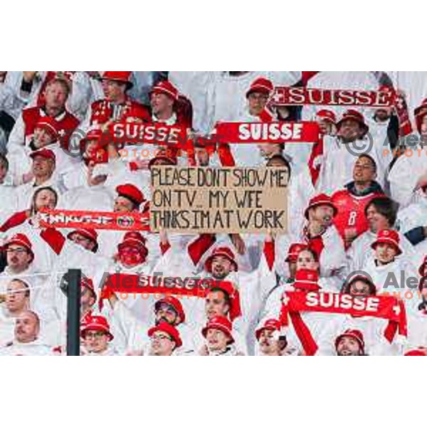 during FIFA World Cup 2026 European Qualifiers match between Slovenia and Switzerland in SRC Stozice, Ljubljana, Slovenia on October 13, 2025