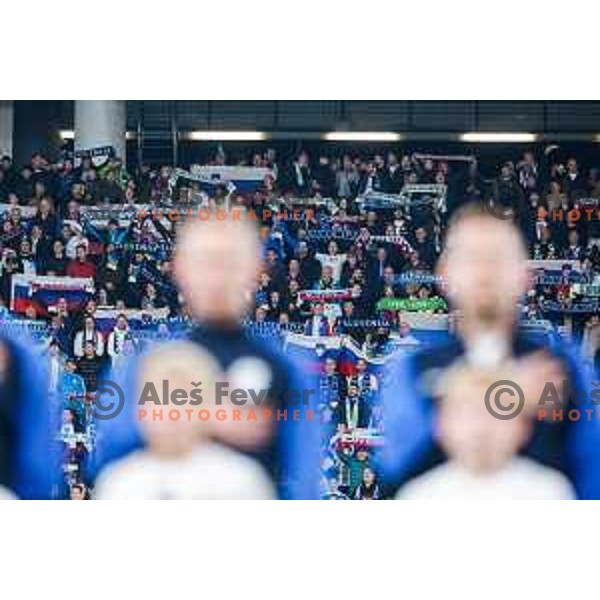 during FIFA World Cup 2026 European Qualifiers match between Slovenia and Switzerland in SRC Stozice, Ljubljana, Slovenia on October 13, 2025