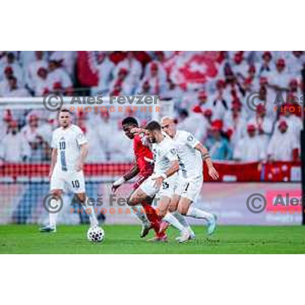 Danijel Sturm during FIFA World Cup 2026 European Qualifiers match between Slovenia and Switzerland in SRC Stozice, Ljubljana, Slovenia on October 13, 2025