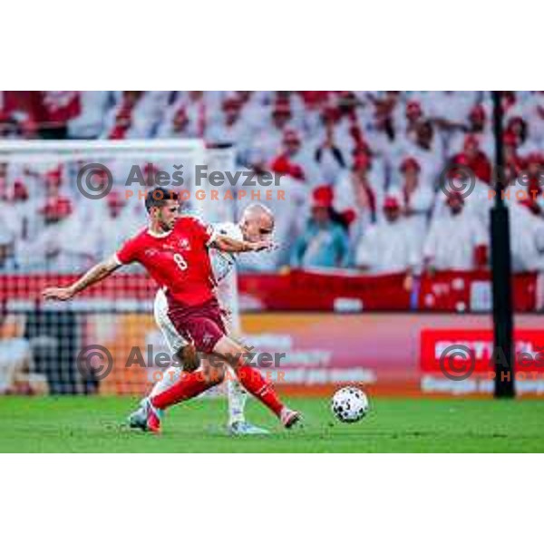 during FIFA World Cup 2026 European Qualifiers match between Slovenia and Switzerland in SRC Stozice, Ljubljana, Slovenia on October 13, 2025