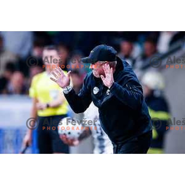 Matjaz Kek, head coach of Slovenia during FIFA World Cup 2026 European Qualifiers match between Slovenia and Switzerland in SRC Stozice, Ljubljana, Slovenia on October 13, 2025