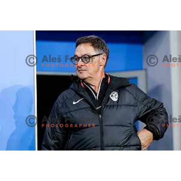 during FIFA World Cup 2026 European Qualifiers match between Slovenia and Switzerland in SRC Stozice, Ljubljana, Slovenia on October 13, 2025