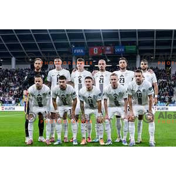during FIFA World Cup 2026 European Qualifiers match between Slovenia and Switzerland in SRC Stozice, Ljubljana, Slovenia on October 13, 2025