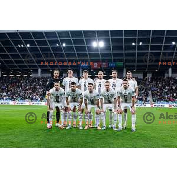 during FIFA World Cup 2026 European Qualifiers match between Slovenia and Switzerland in SRC Stozice, Ljubljana, Slovenia on October 13, 2025