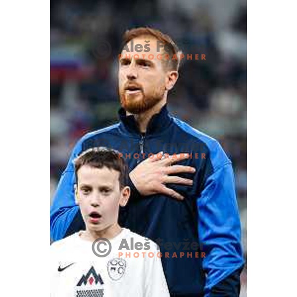 Jan Oblak during FIFA World Cup 2026 European Qualifiers match between Slovenia and Switzerland in SRC Stozice, Ljubljana, Slovenia on October 13, 2025