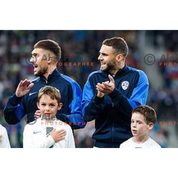 Danijel Sturm during FIFA World Cup 2026 European Qualifiers match between Slovenia and Switzerland in SRC Stozice, Ljubljana, Slovenia on October 13, 2025