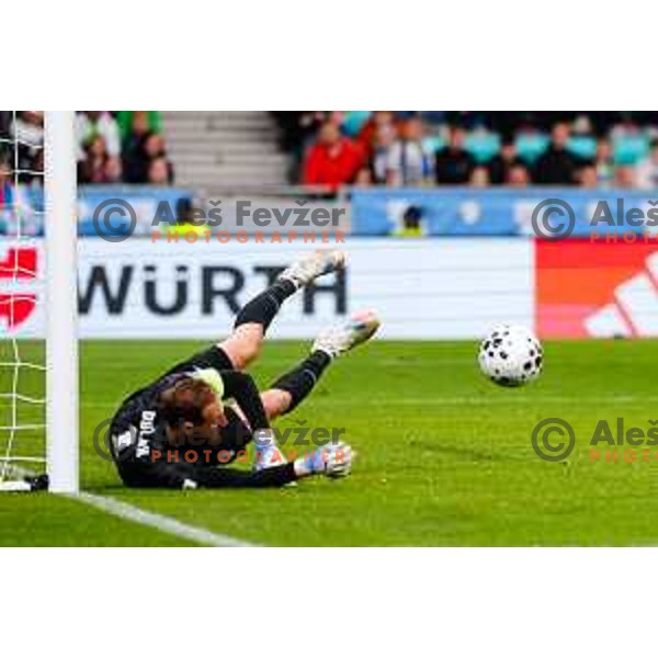 Jan Oblak during FIFA World Cup 2026 European Qualifiers match between Slovenia and Switzerland in SRC Stozice, Ljubljana, Slovenia on October 13, 2025