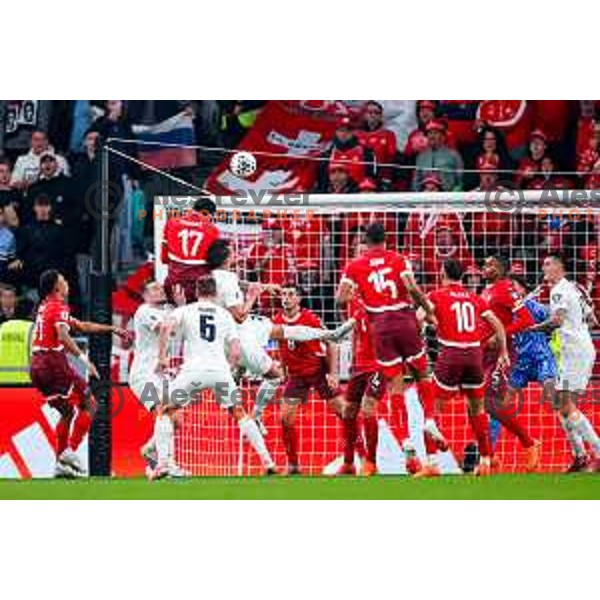during FIFA World Cup 2026 European Qualifiers match between Slovenia and Switzerland in SRC Stozice, Ljubljana, Slovenia on October 13, 2025
