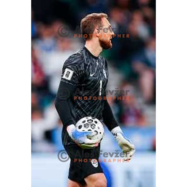 Jan Oblak during FIFA World Cup 2026 European Qualifiers match between Slovenia and Switzerland in SRC Stozice, Ljubljana, Slovenia on October 13, 2025