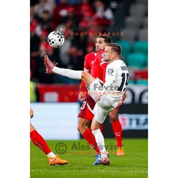 during FIFA World Cup 2026 European Qualifiers match between Slovenia and Switzerland in SRC Stozice, Ljubljana, Slovenia on October 13, 2025