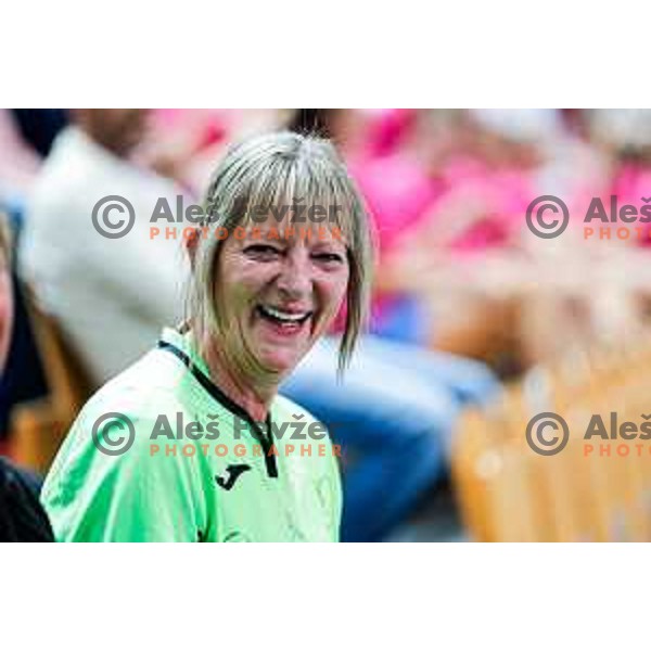 Jolanda Lenic during European Championship Women 2026 Qualifiers handball match between Slovenia and Belgium in Arena Bonifika, Koper, Slovenia on October 15, 2025