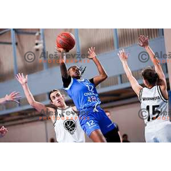 Shawnta Grenetta Shaw of Cinkarna Celje in action during 1.SKL League 2025/2026 basketball match between Jezica and Cinkarna Celje in Ljubljana, Slovenia on October 15, 2025. Photo: Filip Barbalic