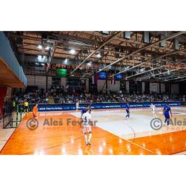 Dvorana Kodeljevo during Futsal Friendly match between Slovenia and Croatia in Dvorana Kodeljevo, Ljubljana, Slovenia on October 17, 2025. Photo: Filip Barbalic