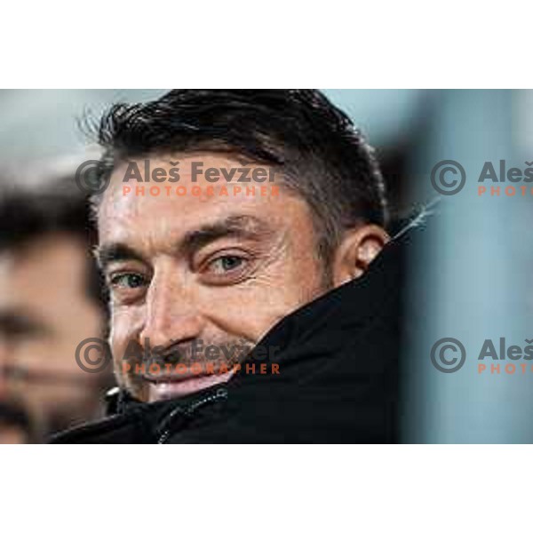 Albert Riera, head coach of NK Celje during Prva liga Telemach 2025/26 football match between NK Celje and NK Olimpija in Stadion z’dezele, Celje, Slovenia on October 18, 2025. Photo: Jure Banfi