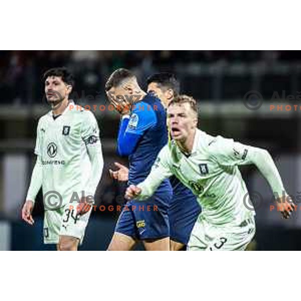 Danijel Sturm disappointed during Prva liga Telemach 2025/26 football match between NK Celje and NK Olimpija in Stadion z’dezele, Celje, Slovenia on October 18, 2025. Photo: Jure Banfi